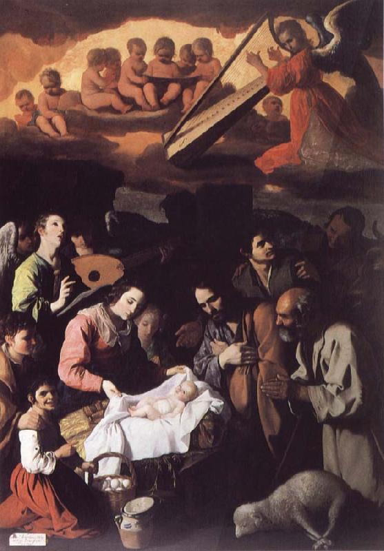 Francisco de Zurbaran The Adoration of the Shepherds Germany oil painting art
